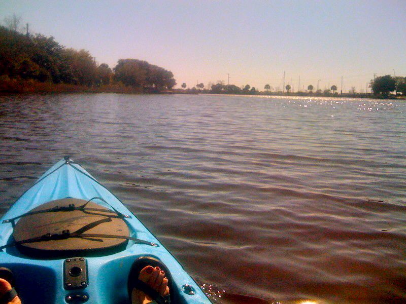 Kayaking in the Middle of Downtown Charleston – it’s a sweet life!